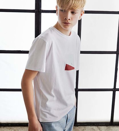 Hound Stuttermabolur - White Hound Stuttermabolur - White