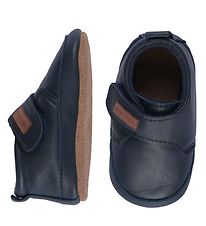 Melton Soft Sole Leather Shoes - Navy Melton Soft Sole Leather Shoes - Navy