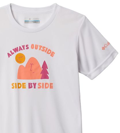 Columbia T-Shirt - Mirror Creek - Wit