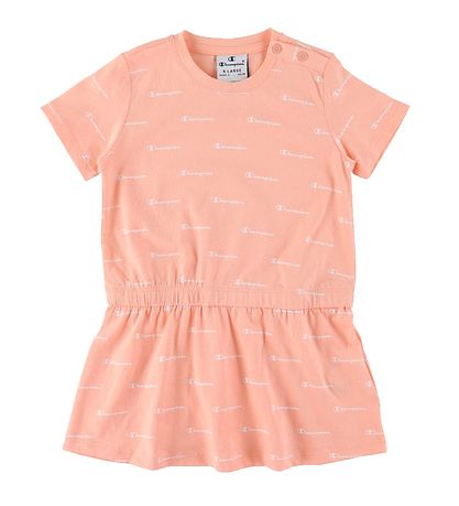 Champion Kleid - Koralle/Weiß Champion Kleid - Koralle/Weiß