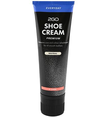 2GO 신발 관리 - 80ml - 2단계 - 신발 크림 - 중성