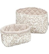 Cam Cam Säilytyskori - 2 kpl - 22x15/24x17 cm - Tikattu - Makaa Cam Cam Säilytyskori - 2 kpl - 22x15/24x17 cm - Tikattu - Makaa