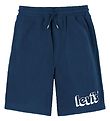Levis Sweat Shorts - Estate Blue w. Print Levis Sweat Shorts - Estate Blue w. Print