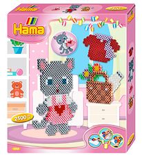 Hama Midi Bead Set - 2500 pcs - Dressing doll - Cat Hama Midi Bead Set - 2500 pcs - Dressing doll - Cat