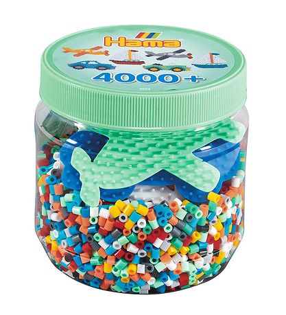 Perles Hama Midi - 4000 pces - Multicolore Perles Hama Midi - 4000 pces - Multicolore