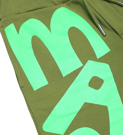 Marni Sweatpants - Khaki/Neon Green