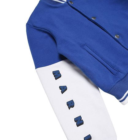 Marni Cardigan - Blue/White