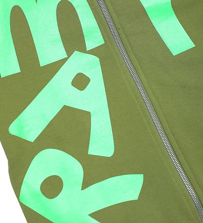 Marni Kapuzenjacke - Khaki/Neongrün