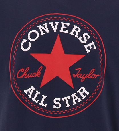 Converse T-Shirt - Obsidian/Emaille Rot