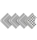 Reer Corner protectors - 4 pcs - Grey