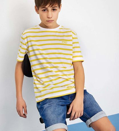 Hound Shorts - Straight - Blue Denim