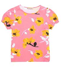 Marni T-shirt - Geranium Pink Marni T-shirt - Geranium Pink