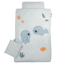 Done By Deer Bedding - Junior - Jelly & Wally - Blue Done By Deer Bedding - Junior - Jelly & Wally - Blue