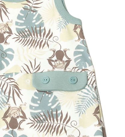 Katvig Dress - White w. Monkeys and Leaves Katvig Dress - White w. Monkeys and Leaves