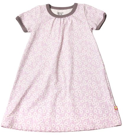 Katvig Nightdress - Purple w. Apples