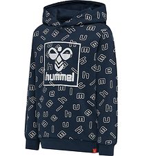 Hummel Hoodie - HmlAlmar - Black Iris Hummel Hoodie - HmlAlmar - Black Iris