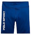 Polo Ralph Lauren Shorts - Polo Sport - Blau m. Print Polo Ralph Lauren Shorts - Polo Sport - Blau m. Print