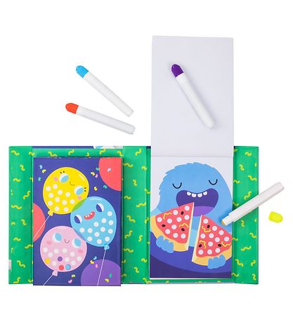 Tiger Tribe Colouring Set - Dot Paint Set - Party Hour Tiger Tribe Colouring Set - Dot Paint Set - Party Hour
