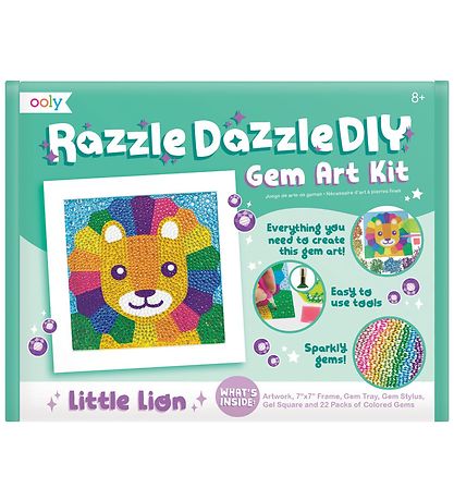 Ooly Kreativt sett - DIY - Lag en Bilde med Perler Ooly Kreativt sett - DIY - Lag en Bilde med Perler