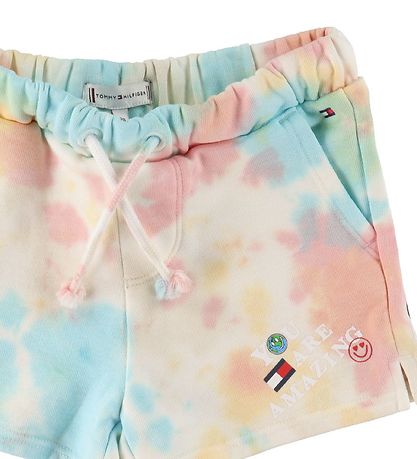 Tommy Hilfiger Shorts - Tie-dye - Ecru Tie-dye