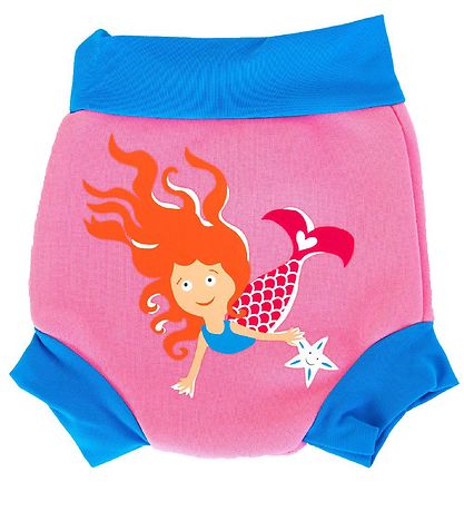 Konfidence Swim Diaper - UV50+ - Nappy E- flex - Pink/Yellow Mi