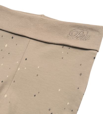 Petit by Sofie Schnoor Trousers w. Feet - Dark Sand