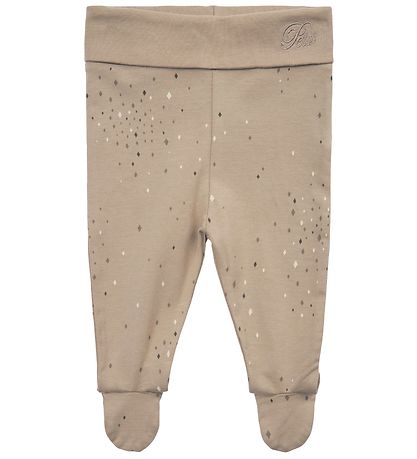 Petit by Sofie Schnoor Trousers w. Feet - Dark Sand