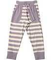 Katvig Trousers - Purple/Beige Striped Katvig Trousers - Purple/Beige Striped
