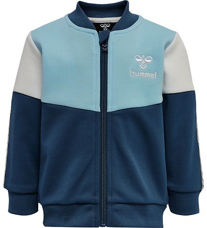 Hummel Cardigan - hmlGrady - Light Blue/Navy