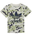 adidas Originals T-shirt - Orbit Grey/Magic Lime/Shadow Navy adidas Originals T-shirt - Orbit Grey/Magic Lime/Shadow Navy