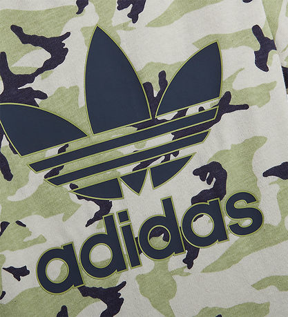 adidas Originals Stuttermabolur - Sporbraut Grey/Galdur Skær græ