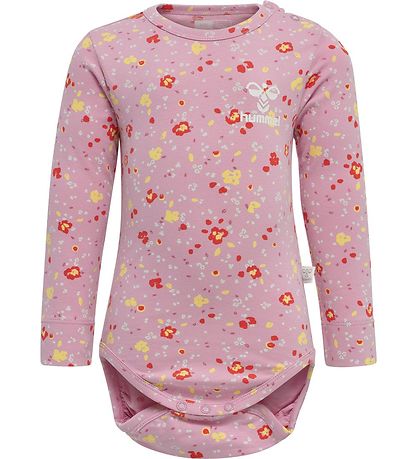 Hummel Bodysuit l/s - hmlMira - Heather Rose Hummel Bodysuit l/s - hmlMira - Heather Rose