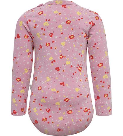 Hummel Bodysuit l/s - hmlMira - Heather Rose