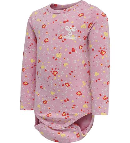 Hummel Bodysuit l/s - hmlMira - Heather Rose Hummel Bodysuit l/s - hmlMira - Heather Rose