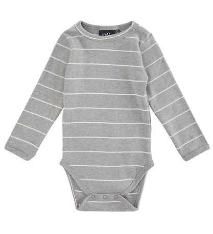 Sofie Schnoor Romper l/æ - Gestreept - Grey Melange