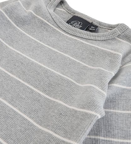 Sofie Schnoor Blouse - Striped - Grey Melange