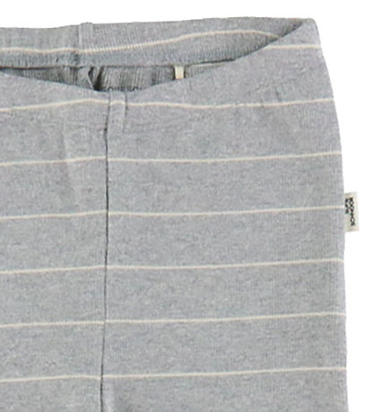Sofie Schnoor Leggings - Striped - Grey Melange
