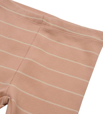 Sofie Schnoor Leggings - Randig - Nougat