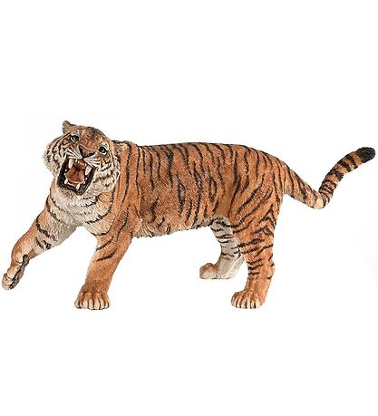 Papo Roaring Tiger - L: 16 cm