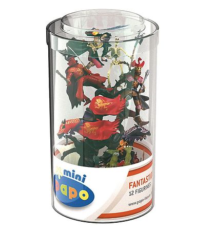 Papo Mini Lelufiguuri - 12 kpl. - Ritarit