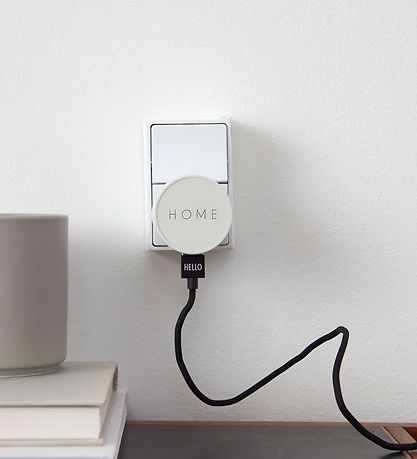 Adaptateur Design Letters - 12W - Home - Marron Clair Adaptateur Design Letters - 12W - Home - Marron Clair