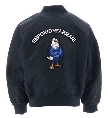 Emporio Armani Jacket - Reversible - Navy/Black w. Eagle