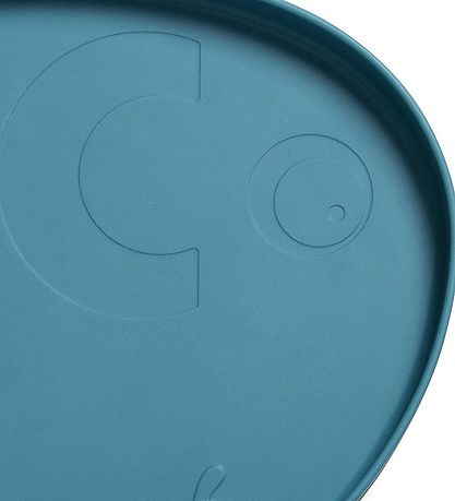 Sebra Plate - Silicone - Fanto - Vintage Blue