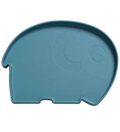 Sebra Plate - Silicone - Fanto - Vintage Blue Sebra Plate - Silicone - Fanto - Vintage Blue