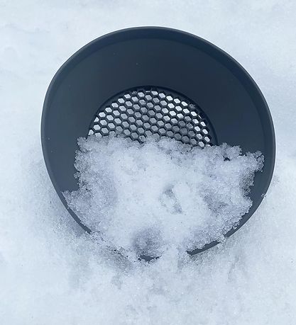 Scrunch Sieve - 20x6.5 cm - Silicone - Anthracite Grey