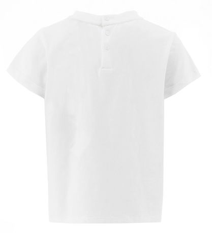 Emporio Armani T-shirt - White w. Print Emporio Armani T-shirt - White w. Print