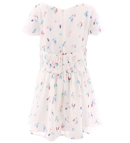 Emporio Armani Jurk - Wit m. Print Emporio Armani Jurk - Wit m. Print