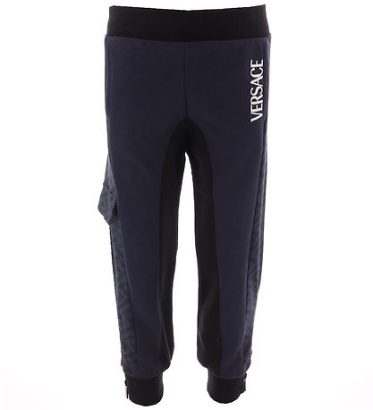 Versace Sweatpants - Navy/Black Versace Sweatpants - Navy/Black