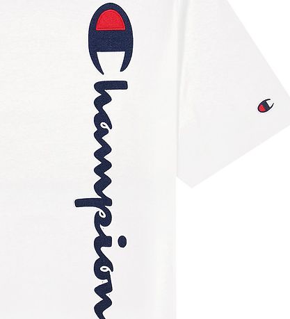 Champion Fashion T-paita - Valkoinen, Logo