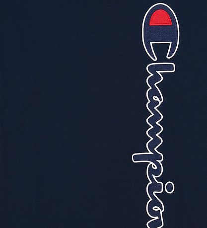 Champion Fashion T-shirt - Navy w. Logo